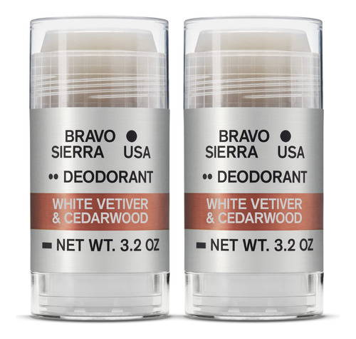 Bravo Sierra - Desodorante Sin Aluminio Para Hombres - Prote
