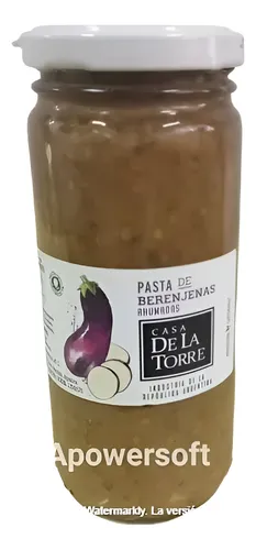 Pasta De Berenjenas Ahumadas Casa De La Torre X 230grs