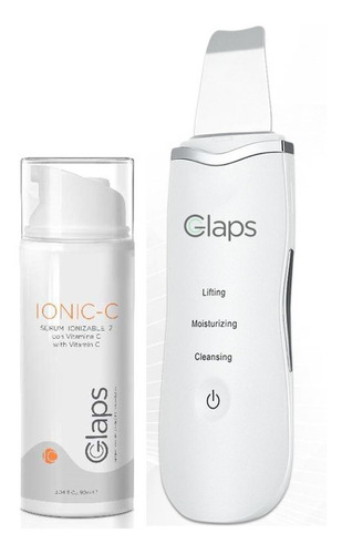 Espatula Ultrasonica + Ionic C Serum Con Vitamina C Glaps