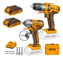 Comprar Set Atornillador Impacto 20v + Atornillador 20v 10mm Ingco C