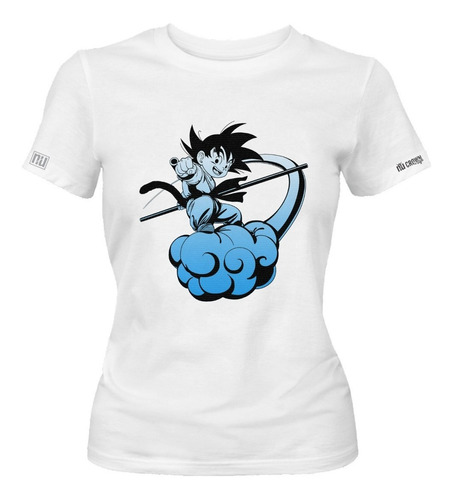 Camiseta Goku Pequeño Nube Dragon Ball Z Super Mujer Idk | MercadoLibre Camiseta Goku Pequeño Nube Dragon Ball Z Super Mujer Idk | MercadoLibre