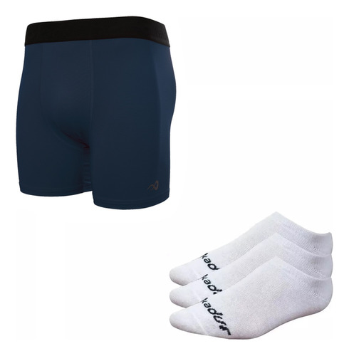 Boxer Deportivo Medias Invisibles Microfibra Lycra Running