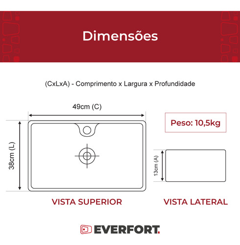 Cuba De Apoio Retangular Com Mesa 49x38cm Mármore Preto