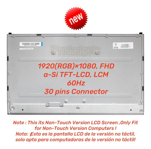 Tela Lcd Mv238fhm-n20 23.8 Tudo Em Uma Tela