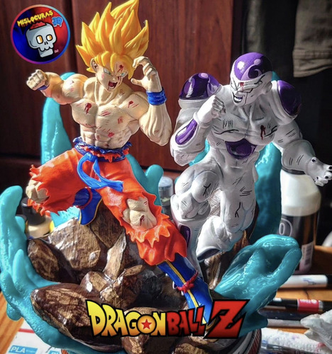 Diorama Dragon Ball  Goku Vs Frezzer