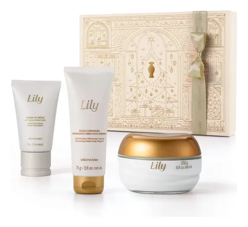 O Boticario Estojo Lily (3 Itens)