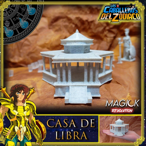 Imagen 5 de 10 de 16 Piezas Del Santuario Saint Seiya Magicat