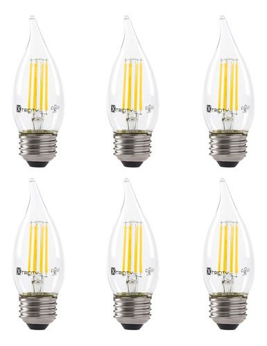 Bombilla Led De Filamento Transparente De 3.5 W, Equivalente