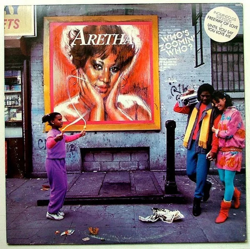 Aretha Franklin Who's Zoomin' Who? Lp Brasil 1985 Nm/ex