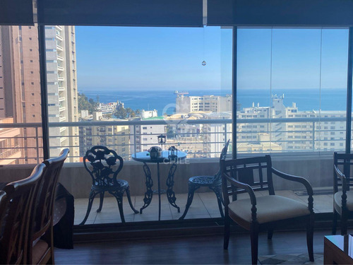 Gran Departamento Con Vista Poniente, Amoblado