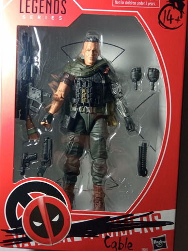 Cable Película Deadpool Marvel Legends Nuevo Sellado