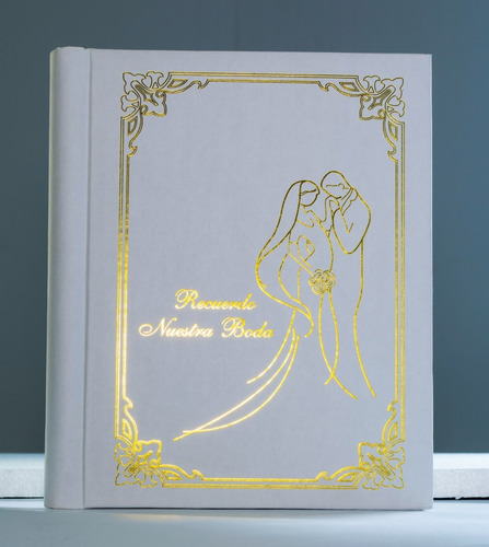 Imagen 7 de 7 de Álbum Boda Fotográfico Firmas Recuerdo Blanco Hadas