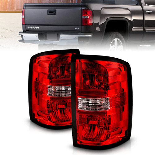 Amerilite Para Gmc Sierra Estilo Original Juego Lampara Roja