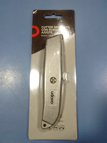 Imagen 2 de 3 de Cutter/cuchilla Retractil Udovo