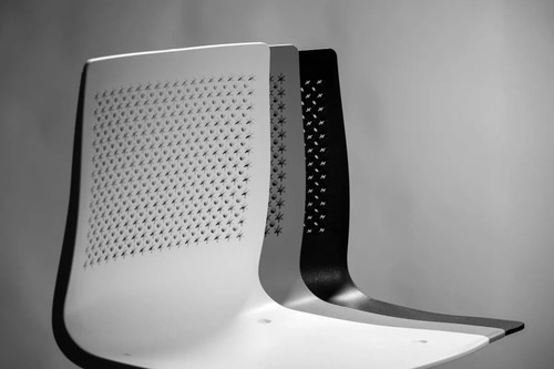 Silla Plástica Apilable Pack X4 Anana Cromada Hogar Diseño Cocina Oficina Moderna Confiteria Heladeria + Cuotas + Envio