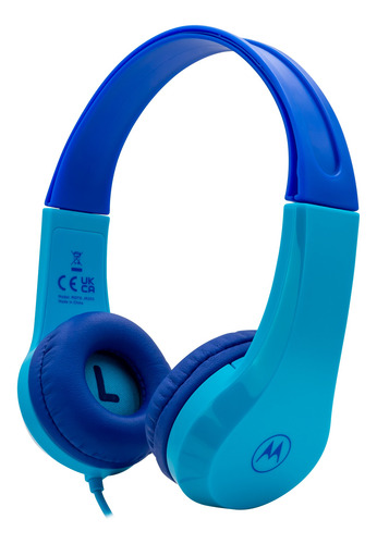 Audífono Jr 200 Cable Manos Libres Infantil Azul Motorola