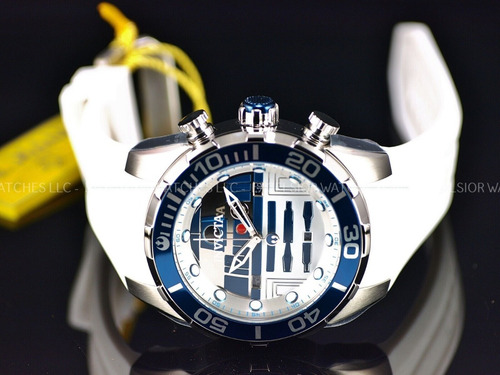 Unico Reloj Invicta Ed Limitada Star Wars Tiempo Exacto * (Reacondicionado)