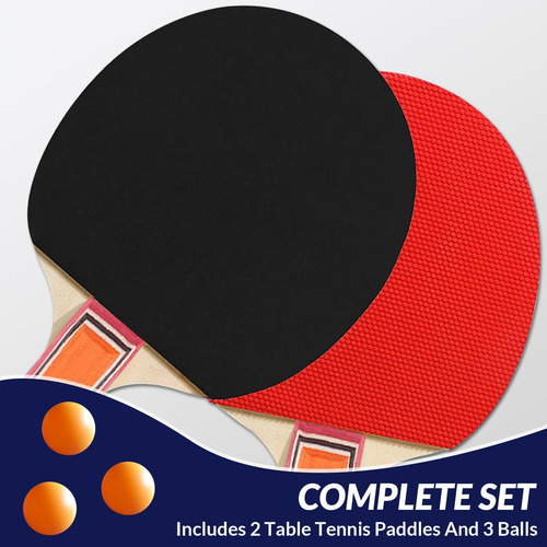 Mesa De Tenis De Mesa Portátil Plegable Para Interiores Y Ex Azul