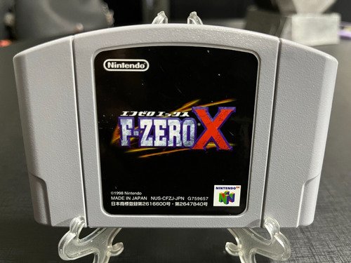  Jogo F-zero X Nintendo 64 Original Jap + Caixa Protetora