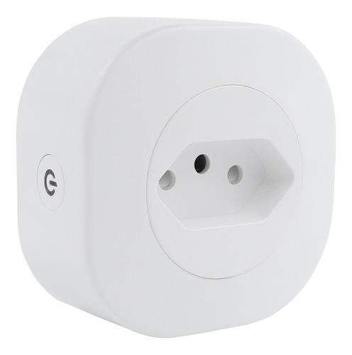 Adaptador De Tomada Geonav Inteligente Wi-fi Bivolt Branco 110V/220V