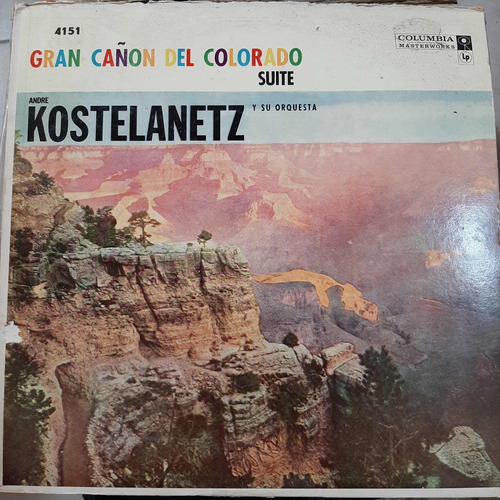 Vinilo Andre Kostelanetz Gran Cañon Del Colorado Suite O3