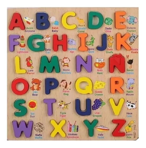 Set Abecedario Y Números En Inglés Con Monitos Tolipa