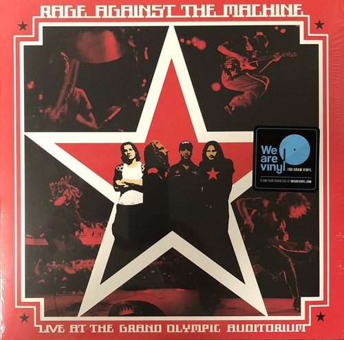 Rage Against The Machine Live At Grand Olympic 2 Lps Vinyl