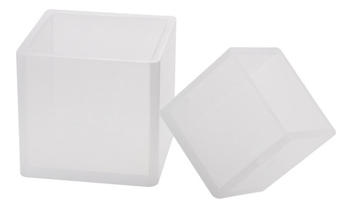 Molde De Silicona En Forma De Cubo De Resina For Hacer Joya