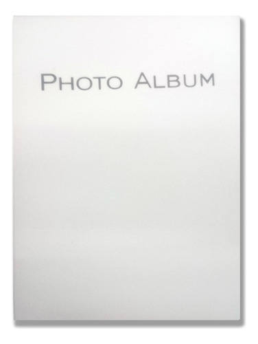 Album Blanco 40 Fotos 6x8.5 Photo Album