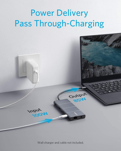Adaptador De Hub Usb C Powerexpand 11 En 1 Anker