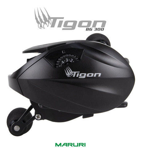 Carretilha Tigon Bg 300 Drag 13,6kg Lado Manivela Esquerdo