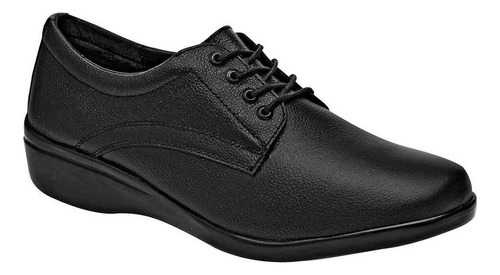 Zapato Escolar Mujer Principessa Negro 089-680