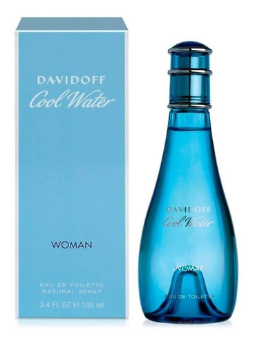 Perfume Cool Water 100ml Mujer Davidoff 100% Original Fact A