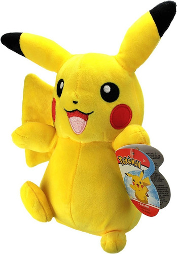Imagem 2 de 3 de Pelúcia Pokémon Pikachu Com Luz E Som 30 Cm - Wct Sunny