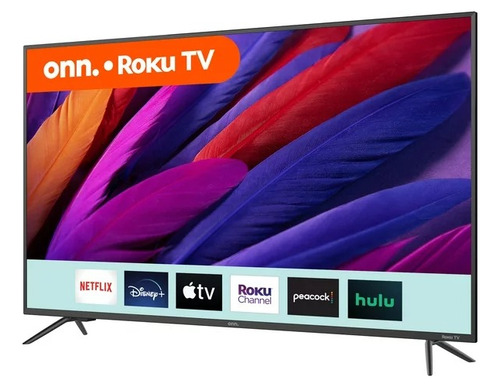 Pantalla Onn 100133204 50 Pulgadas Smart Tv Roku Hdr 4k Uhd (Reacondicionado)