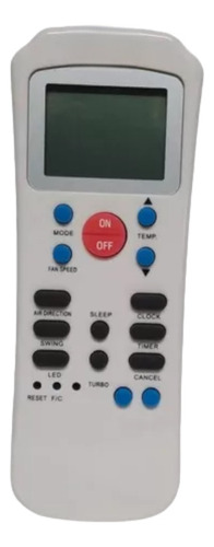 Control Remoto Compatible Ac. P/carrier R14/ce Mod.atmosfera