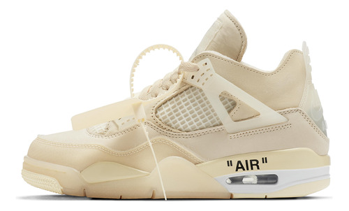 Zapatillas Jordan 4 Retro Off-white Sail Cv9388_100   