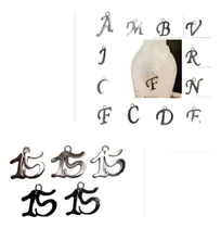 Comprar 35 Dijes Inicial Letra +35 Nro 15 Metal Para Llaveros Souve