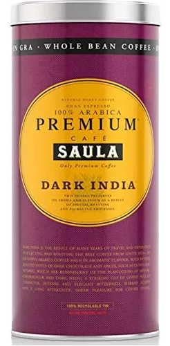 Regalos De Condimentos Granos De Café Saula Premium Dark Ind