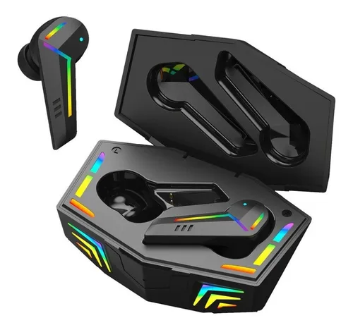 Aud fonos Inal mbricos G001 Rgb Hq Bluetooth Baja Latencia Color
