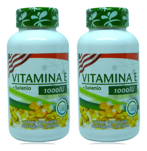 Vitamina E + Selenio  1000iu - g a $580