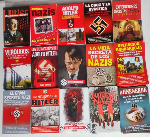 Paquete Hitler Nazismo 15 Libros Envío Gratis