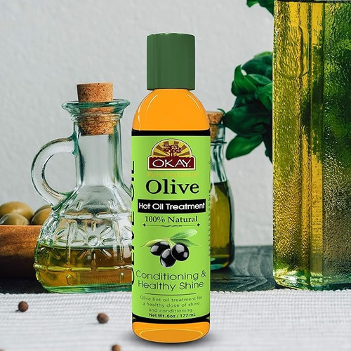 Okay Tratamiento De Aceite Caliente Para El Cabello 177ml