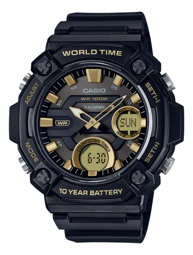 Relógio Casio Masculino Standard Aeq-120w-9avdf