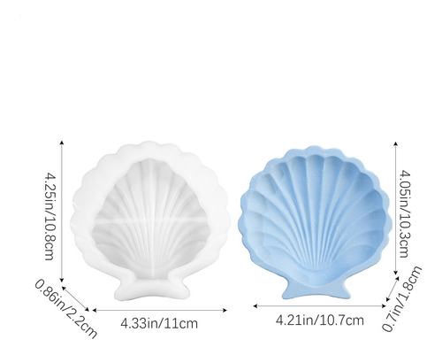Molde De Silicona Para Conchas De Mar Molde De Silicona Para