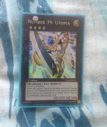 Yu-gi-oh! Number 39: Utopia Súper 1st Edition Ys13- En041