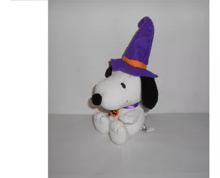 *09442 Peluche Halloween Portachiavi Snoopy Zucca 12 cm 