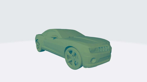 Del Chevrolet Camaro Listo Para Imprimir- Arte Plastico