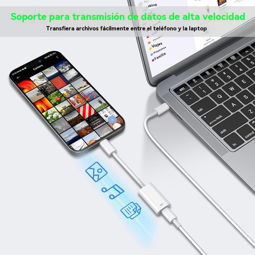 Adaptador Audifonos Lightning A Type C