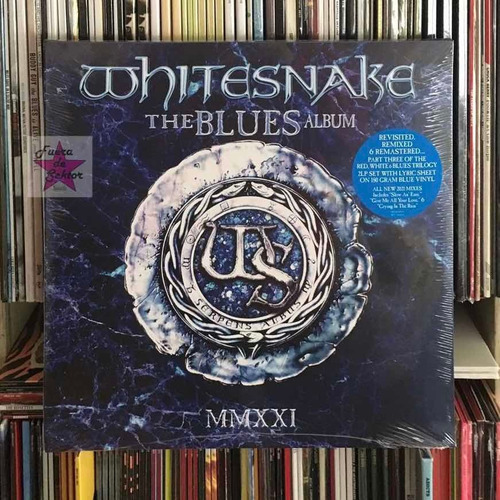 Vinilo Whitesnake The Blues Album 2 Lps Germany Import.